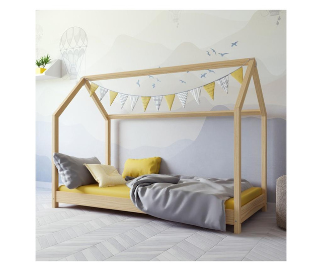 Dječji drveni krevet BELLA 160*80 cm 160 x 80 x 150