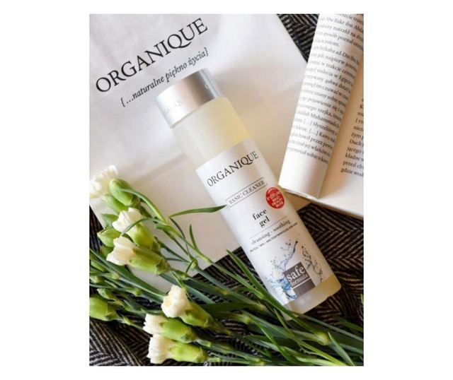Gel Facial Curatare Delicata, Inclusiv Ten Sensibil Basic Cleaner, Organique 200 Ml