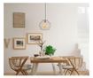 Lustra Tatum, corp din metal, max. 60 W, E27, maro vintage, 35x35x126 cm