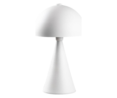 RESIGILAT Lampa de masa Tatum, corp din metal, max. 60 W, E27, alb, 30x30x52 cm
