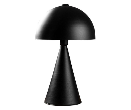 Lampa de masa Tatum, corp din metal, max. 60 W, E27, negru, 30x30x52 cm
