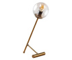 Lampa de masa Tatum, corp din metal, max. 60 W, E27, maro vintage, 30x30x51 cm