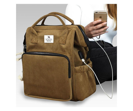 Τσάντα πάνας με θύρα USB
