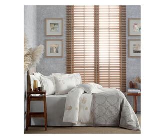 Lenjerie de pat dublu gama lux bumbac satinat 100% tesatura Jaquard Valeron Monschau