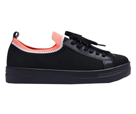 Pantofi sport dama V115, 19V69 Italia, material textil, negru, 39