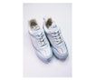 Pantofi sport dama V109, 19V69 Italia, piele ecologica, alb/bleu, 40