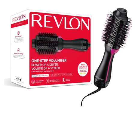 Електрическа четка за коса REVLON One-Step Volumiser, RVDR5222E, 3 степени, 2 скорости