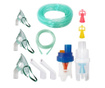 Kit accesorii universale Redline Ultra, pentru aparate aerosoli cu compresor, particule variabile, furtun de 6 si 2 m, masca beb
