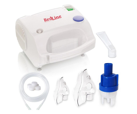 Инхалатор Redline NB-230C, aерозолен апарат с компресор, за деца и възрастни