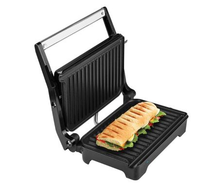 Sandwich-maker ECG S 2070 Panini, 1200 W, placi nonaderente
