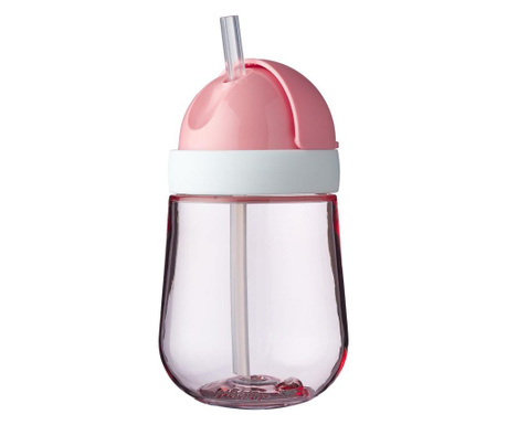 MIO Pink Gyermek palack szívószállal