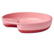 Farfurie pentru copii Mepal, MIO Pink, polipropilena, roz, 18x18x4 cm