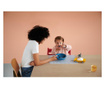 Σετ 3 παιδικών επιτραπέζιων σκευών MIO Pink