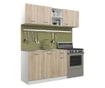 Set Bucatarie haaus Kara, Stejar Sonoma/Alb, L 180 cm thumbnail 1