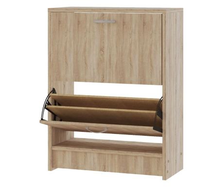Pantofar haaus Rin, 2 Usi, Stejar Sonoma, 63 x 30 x 85 cm 