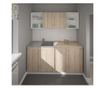 Set Bucatarie haaus Sena, Stejar Sonoma/Alb, L 160 cm