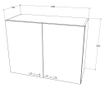 Corp Superior haaus, Stejar Sonoma, 80 x 35 x 60 cm thumbnail 3