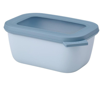 Кутия за съхранение на храни Cirqula Rectangular Blue 750 ml