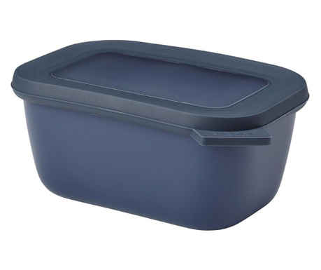 Кутия за съхранение на храни Cirqula Rectangular Denim Blue 750 ml