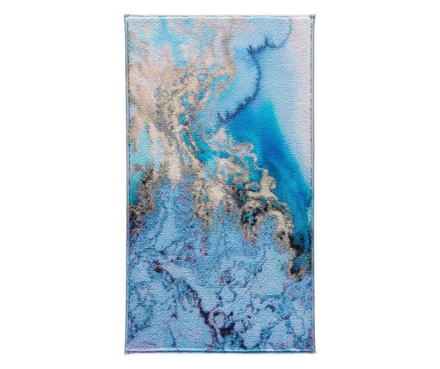 Covoras de baie Confetti, poliamida, 57x100 cm, multicolor