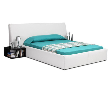 Тапицирано легло Памплона с рамка и механизми за матрак 180/200 см
