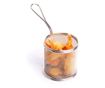 Cos pentru servire Hendi, inox, gri, 9x9x9 cm