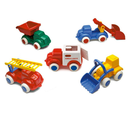 Viking Toys Mașini pentru copii, 8buc, 14cm, 1061-M8