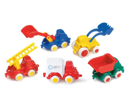 Viking Toys Mașini pentru copii, 60buc, 7cm, 1135-M18
