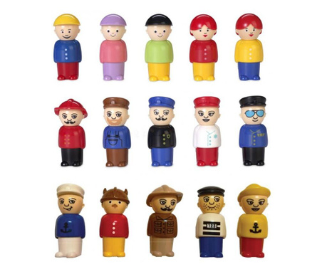 Viking Toys jucarii pentru copii Figurine, 20 buc, 7cm, 1200-M20