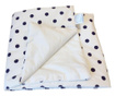 Barbabebe Обиколник за легло сини точки-бяло Bc9047  0