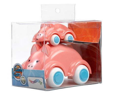 Viking Toys Mașini pentru copii Animale, mamei și copilului Porci, 12cm, 81054