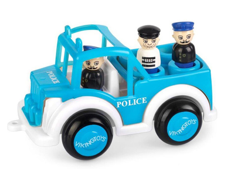 Viking Toys παιχνίδι αυτοκίνητο Αστυνομικό Τζιπ με 3 φιγούρες,...