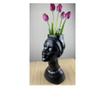 Vaza din Ceramica , Design, Negru, 26x10x10 cm 26x10x10 cm