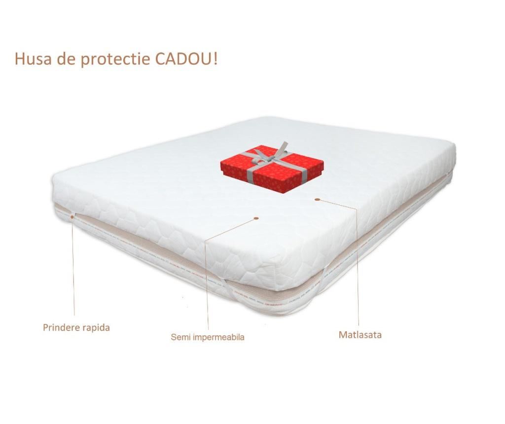 Saltea Gin Gin Flex Memory 140x200x26, ortopedica, cu fete din