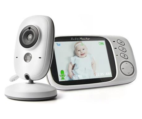 Baby Monitor Wireless VB603, Monitorizare Audio – Video, Monitorizare temperatura, Comunicare bidirectionala, Cantece de l