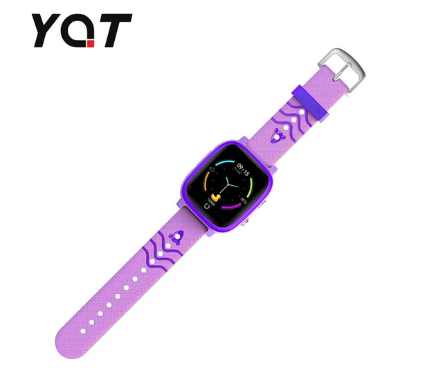 Ceas Smartwatch Pentru Copii YQT T5 cu Functie Telefon, Apel video, Localizare GPS, Istoric traseu, Apel de Monitorizare, Camera