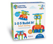 1-2-3 build it Построй си робот, learning resources ler 2869  25,4x18x3 см