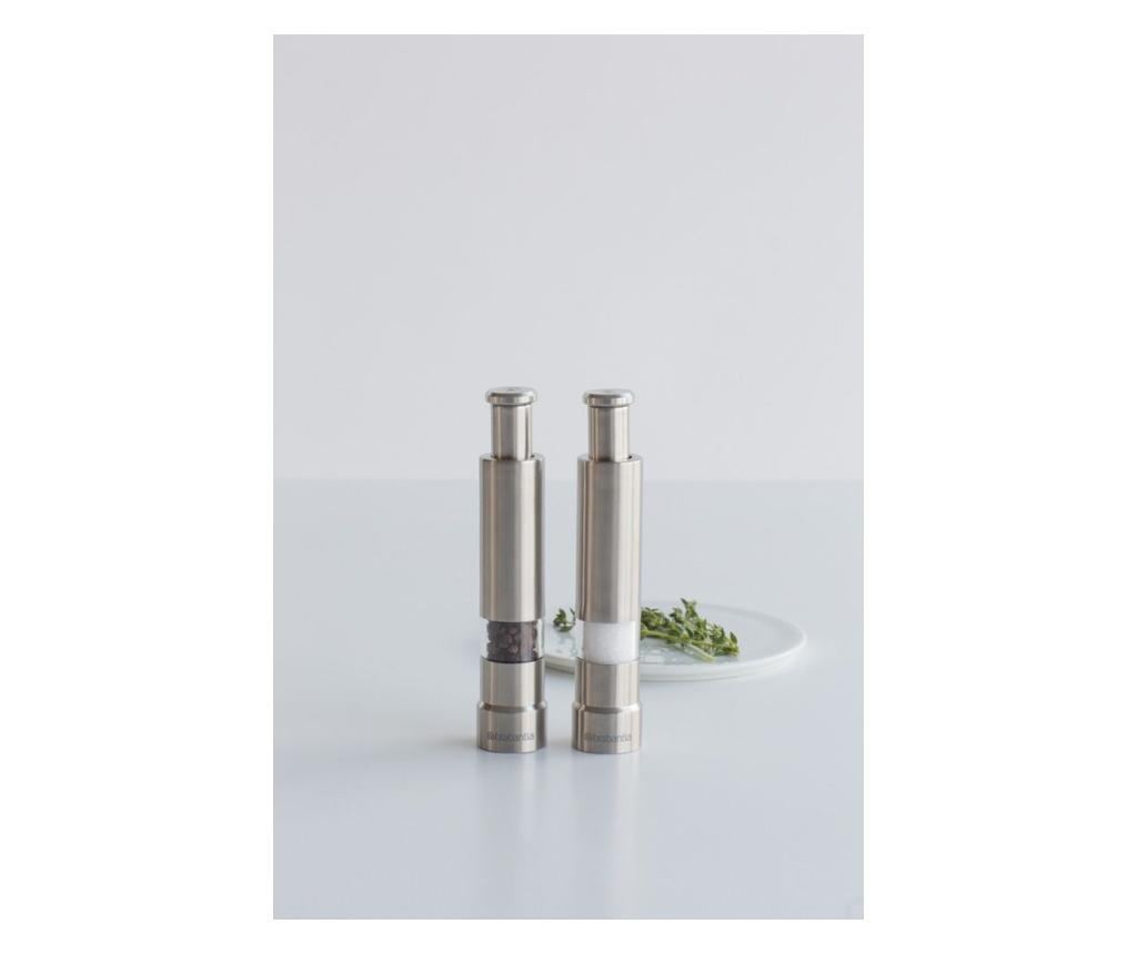 Set rasnita sare si piper Brabantia, Brabantia, inox, argintiu - 3