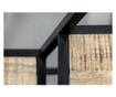 Etajera Hsm Collection, Young Industrial, lemn de mango, 80x30x100 cm, natural/negru