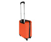 Куфар за ръчен багаж , с 4 колела и шифър, ABS, 55х36х20 cм, 38 Л, Оранжев