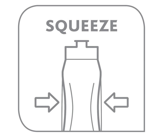 Flaška za vodo Tefal Squeeze 600 ml