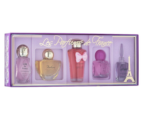 Set miniparfumuri Les Parfums de France 40.6 ml