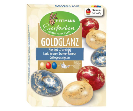 Heitmann боя за яйца със златист ефект  10х15 см