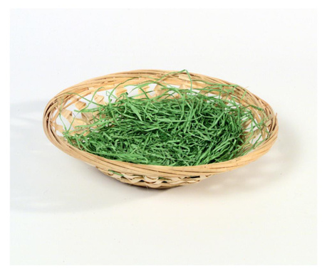 Heitmann Великденски панер с трева, натур  20х20 см
