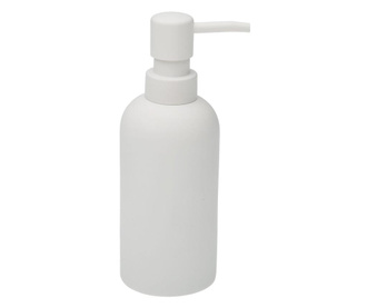 Dispenser pentru sapun lichid Versa, rasina, 7x7x19 cm, alb