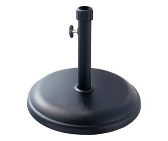 RAKI suport rotund umbrela soare 16kg culoare neagra