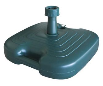 RAKI baza umbrela, din plastic 45x45xh13cm, verde  45x45x13 cm