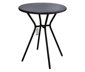 RAKI campman masa rotunda bistro 60x70cm, maro  60x70 cm