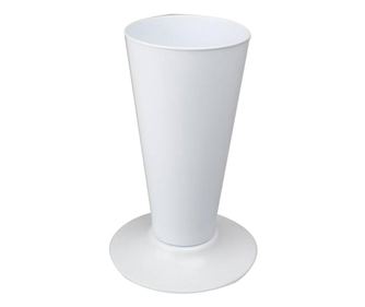 SERINOVA Vaza flori 14,5xh30cm 2,7l alba