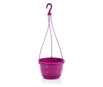 SERINOVA Ghiveci de flori suspendat 18xh10cm 1,7l mov